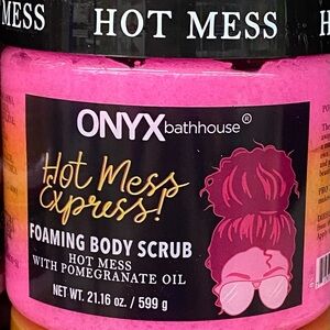 Onyx bathhouse Hot Mess Express Foaming Body Scrub 1 ct